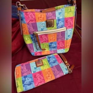 Dooney and Burke Disney Purse and wallet